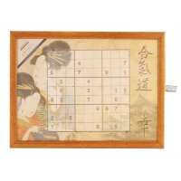 Andrews Living Knietablett mit Kissen Sudoku