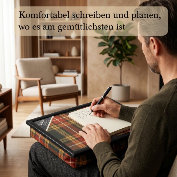 Knietablett mit Kissen Buchanan Allover