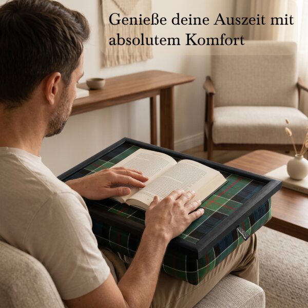 Knietablett mit Kissen Colquhoun Allover