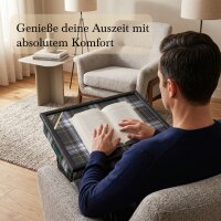 Knietablett mit Kissen Dress Gordon Allover
