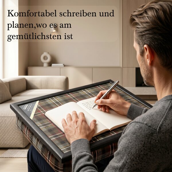 Knietablett mit Kissen Scott Weathered Allover