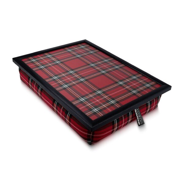 Knietablett mit Kissen Royal Stewart Allover