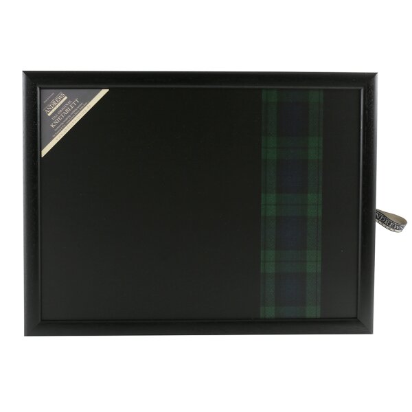 Knietablett mit Kissen Blackwatch Stripe