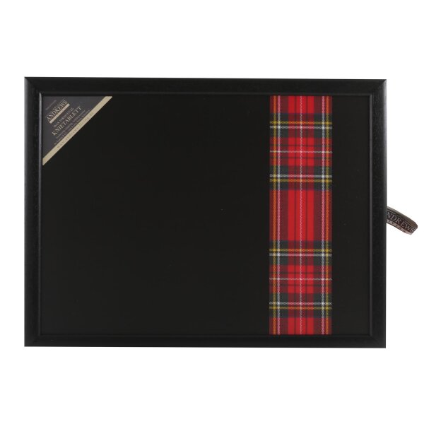 Knietablett mit Kissen Royal Stewart Stripe