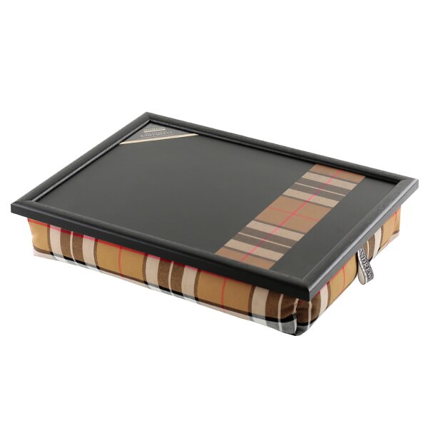 Knietablett mit Kissen Thomson Camel Stripe