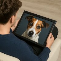 Personalisiertes Knietablett mit eigenem Foto