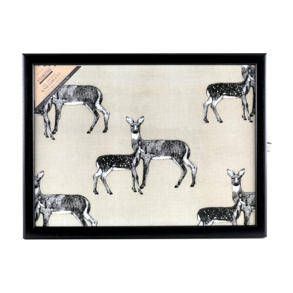 Knietablett mit Kissen Deer