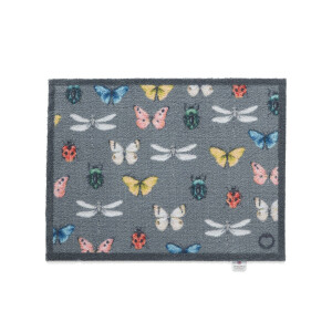Hug Rug Design Fu&szlig;matte 65 x 85 cm K&auml;fer &amp; Schmetterlinge - RHS Bugs &amp; Butterflies