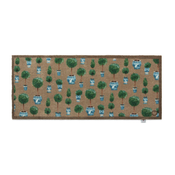 Hug Rug Design Fußmatte lang 65 X 150 cm Pflanztöpfe - Topiary 30