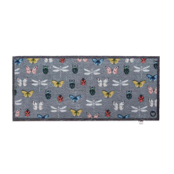 Hug Rug Design Fußmatte lang 65 X 150 cm Insekten - Bugs & Butterflies