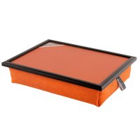Knietablett mit Kissen Uni Orange