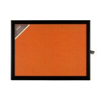 Knietablett mit Kissen Uni Orange
