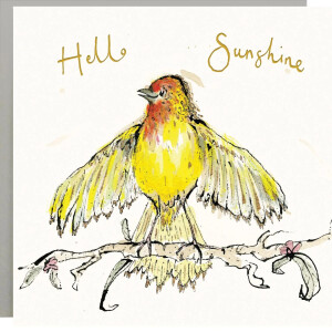 Anna Wright Grußkarte mit Umschlag Hello Sunshine...