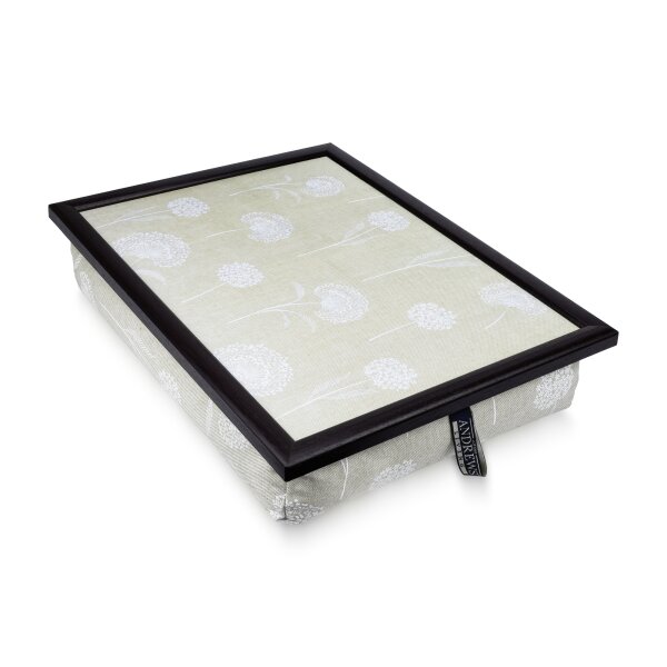 Knietablett mit Kissen Dandelion Creme