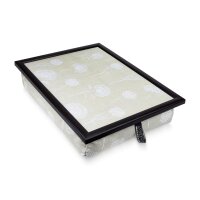 Knietablett mit Kissen Dandelion Creme