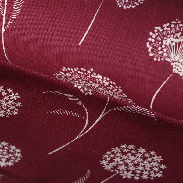 Andrews Living Knietablett mit Kissen Dandelion Bordeauxrot