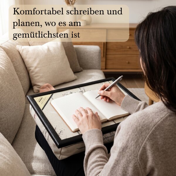 Knietablett mit Kissen Spring