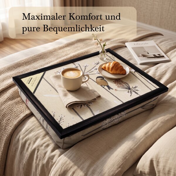 Knietablett mit Kissen Spring