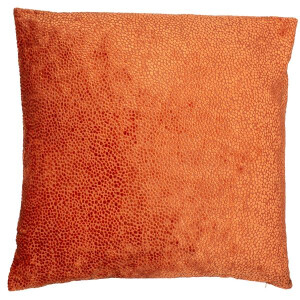 Bingham Orange Cushion 56 x 56 cm mit Federfüllung