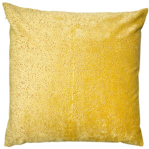 Bingham Sonnengelb Cushion 43 x 43 cm mit Federfüllung