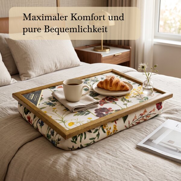 Knietablett mit Kissen Meadow Flowers