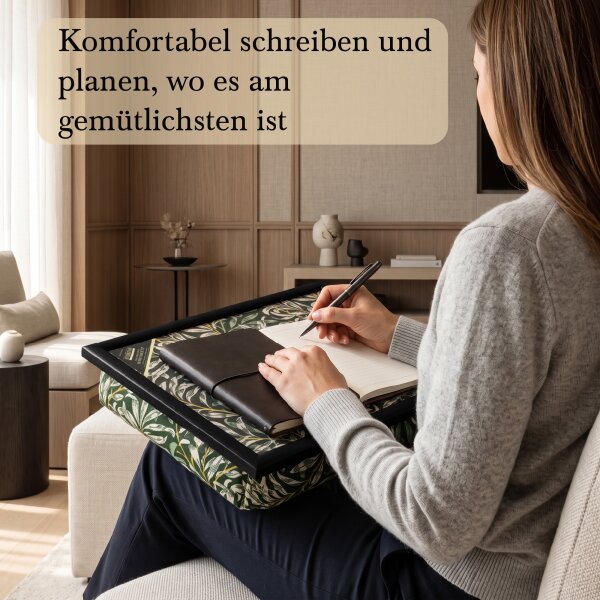 Knietablett mit Kissen Willow
