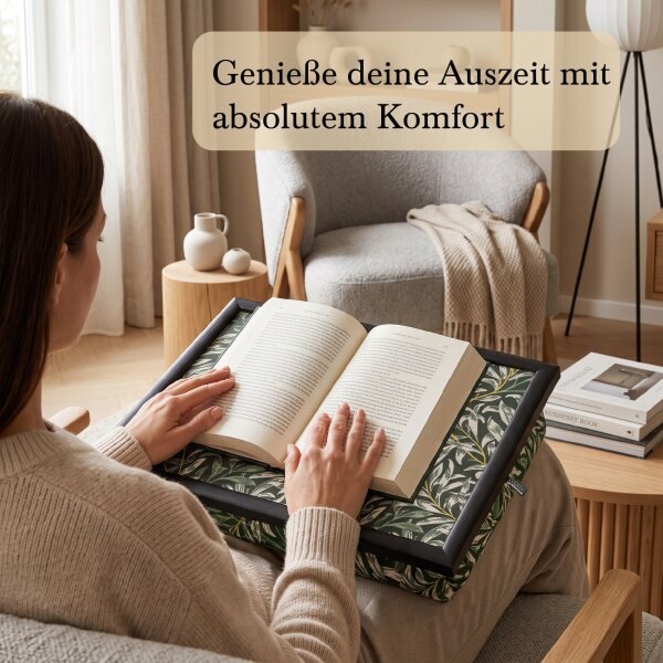 Knietablett mit Kissen Willow