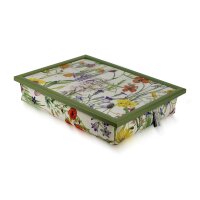 Knietablett mit Kissen Cottage Garden Flowers