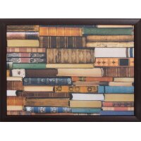 Knietablett mit Kissen Book Pile