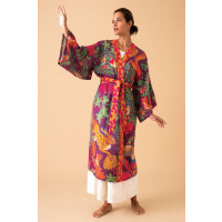 Kimono lang Winter Wonderland Kimono Gown in Damson Mix