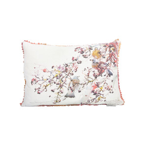 VOYAGE Kissen- Huckleberry Printed Feather Cushion Blossom