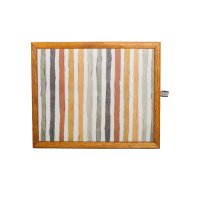 Knietablett mit Kissen Painted Stripes