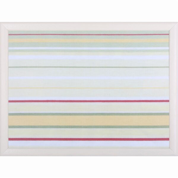 Knietablett mit Kissen Yellow Stripe