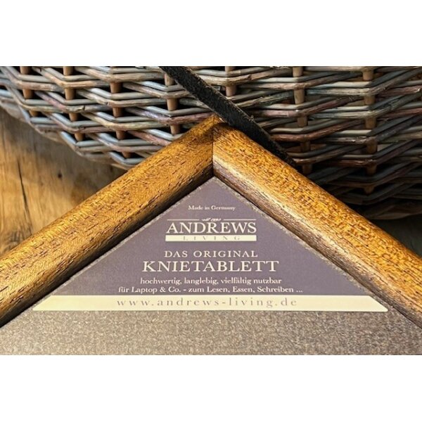Premium Knietablett mit Kissen - Cheviot Moorland