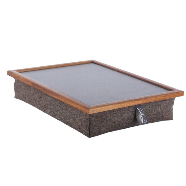 Premium Knietablett mit Kissen - Cheviot Moorland