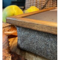 Premium Knietablett mit Kissen - Cheviot Moorland