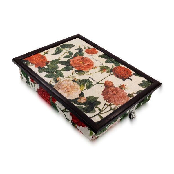 Knietablett mit Kissen Classic Rose