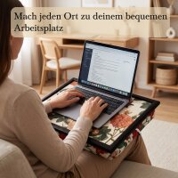 Knietablett mit Kissen Classic Rose