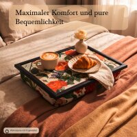 Knietablett mit Kissen Classic Rose