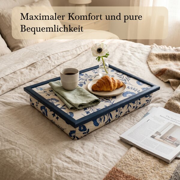 Knietablett mit Kissen Azure Meadow