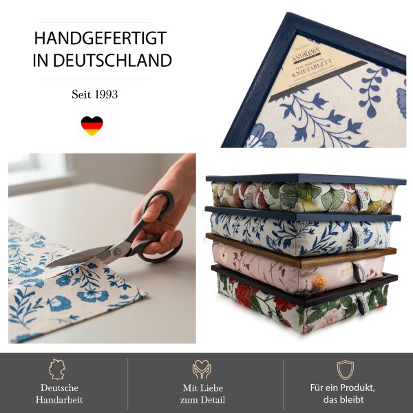 Knietablett mit Kissen Azure Meadow