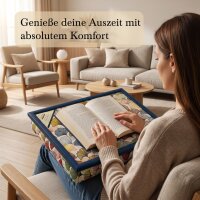Knietablett mit Kissen Ginkgo Atelier