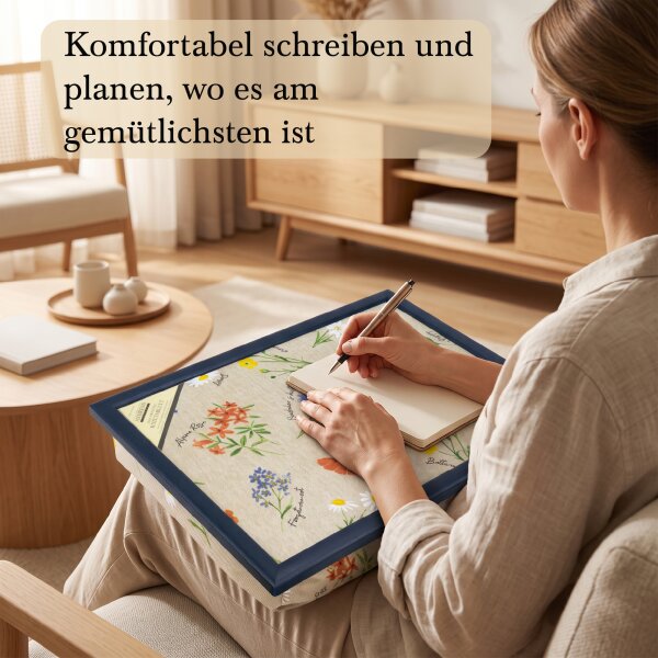 Knietablett mit Kissen Wildflower Meadow