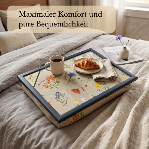 Knietablett mit Kissen Wildflower Meadow