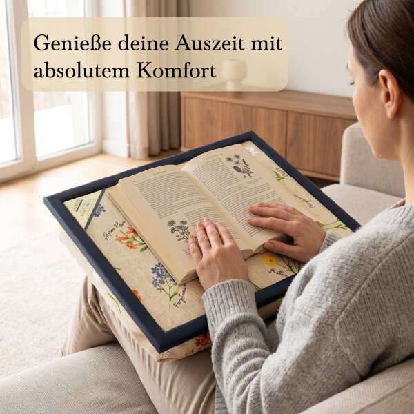 Knietablett mit Kissen Wildflower Meadow