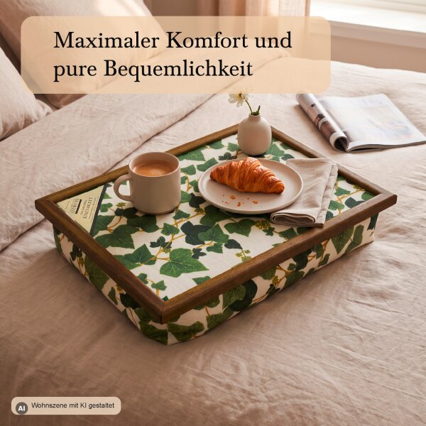Knietablett mit Kissen Ivy Garden