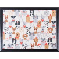 Knietablett mit Kissen Urban Dogs