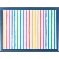 Knietablett mit Kissen Crayon Stripe
