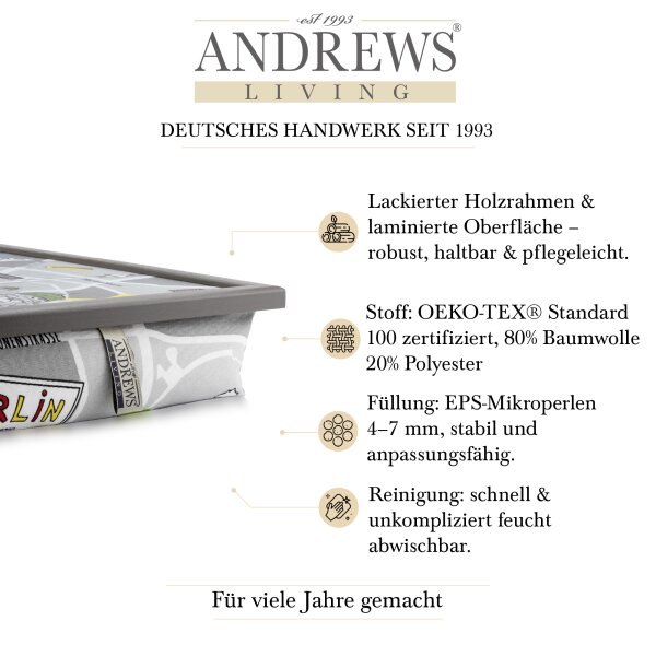 Knietablett mit Kissen Berlin Mitte