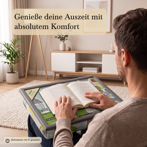 Knietablett mit Kissen Berlin Mitte